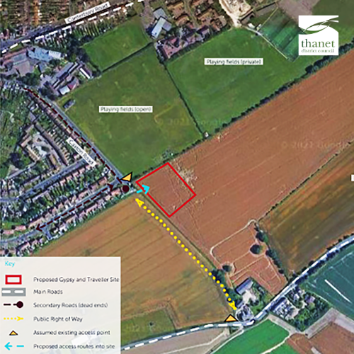 Area of land between Shottendane Road and Caxton Road, Garlinge